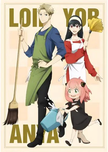 Plakat Anime Spy x Family SXF_028 A2 (custom)