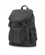 Plecaki szkolne i tornistry - Plecak Miejski Damski Męski Na Laptopa 15'' Puccini Czarny Pm9029-1 - miniaturka - grafika 1