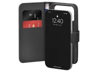 Etui i futerały do telefonów - Etui z klapką PURO Wallet Stand do iPhone 17 Pro Czarny - miniaturka - grafika 1