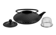 Czajniki na gaz - Żeliwny Czajnik1,25 L Z Sitkiem Sakuratea Czarny - miniaturka - grafika 1