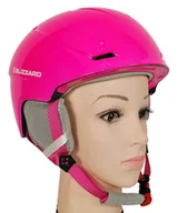 Kaski narciarskie - Damski kask narciarski Blizzard Viva Spider Pink Shiny 56-59 - miniaturka - grafika 1