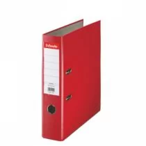 Esselte Segregator A4 75mm EKO - czerwony 11253 - Segregatory - miniaturka - grafika 1