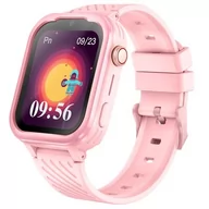 Smartwatch - Garett Kids Essa 4G Różówy - miniaturka - grafika 1