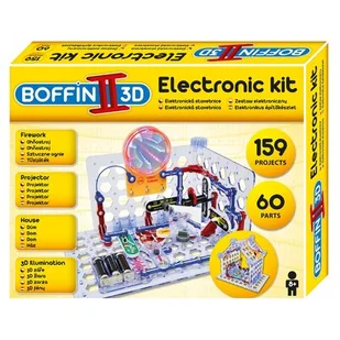 BOFFIN Zestaw elektroniczny Boffin II 3D - Mały naukowiec - miniaturka - grafika 1