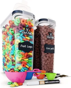 Chef's Path Pojemniki na żywność Hermetyczne 6 litrów 2 sztuki - Pojemniki kuchenne - miniaturka - grafika 1