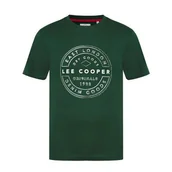 Koszulki męskie - Lee Cooper koszulka męska zielona C Logo, Rozmiar XXL - miniaturka - grafika 1