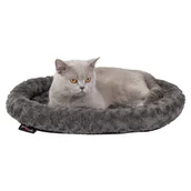 Legowiska dla kotów - Jack and Vanilla Legowisko dla zwierząt Softy S, 55x45x7 cm, szare - miniaturka - grafika 1
