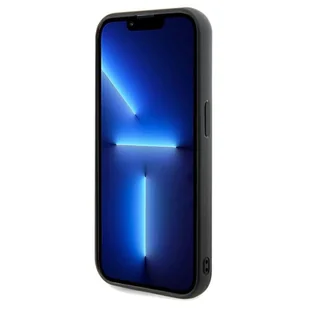 Guess GUHCP13LPMSDGSK iPhone 13 Pro / 13 6.1" czarny/black hardcase Disco Metal Script - Etui i futerały do telefonów - miniaturka - grafika 5