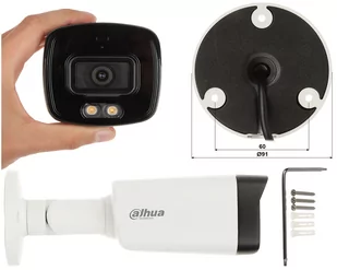 Kamera tubowa Dahua 4in1 HAC-HFW1509TM-A-LED-0360B-S2 Full-Color 5Mpx 3.6mm - Kamery do monitoringu - miniaturka - grafika 3