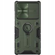 Etui i futerały do telefonów - Nillkin Etui CamShield Armor Case Galaxy S22 Ultra, zielone 6902048235496 - miniaturka - grafika 1