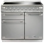 Kuchenki elektryczne - Kuchnia z płytą indukcyjną FALCON Elise 100 Stal nierdzewna szczotkowany nikiel - miniaturka - grafika 1