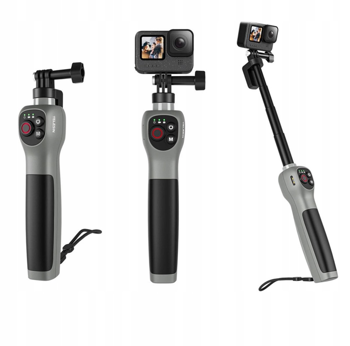 Telesin Podwodny Wysięgnik Selfie Stick z pilotem do kamery GoPro Hero 13