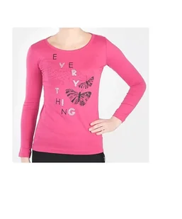 KOSZULKA ATLANTIC LOV-112 - Atlantic - Koszulki i topy damskie - miniaturka - grafika 1