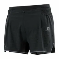 Spodnie sportowe damskie - Spodenki Salomon Aero 3'' Black - miniaturka - grafika 1