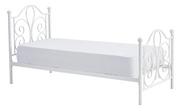 Łóżka - Białe łóżko jednoosobowe 90x200 cm - Lafio - miniaturka - grafika 1