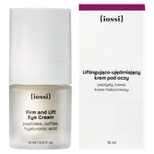 Kosmetyki pod oczy - Iossi Firm and Lift Eye Cream, liftingująco-ujędrniający krem pod oczy, peptydy, kawa i kwas hialuronowy, 15 ml - miniaturka - grafika 1