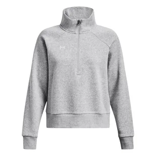 Damska Bluza UNDER ARMOUR UA RIVAL FLEECE HZ 1379492-012 – Szary - Bluzy damskie - miniaturka - grafika 1