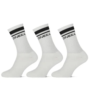 Skarpetki długie dla mężczyzn O'neill Stripe 3-pak biały 39-42 - Skarpetki męskie - miniaturka - grafika 1
