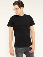 Koszulki męskie - G-Star Raw T-Shirt Base-S D16411-336-6484 Czarny Regular Fit - miniaturka - grafika 1