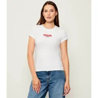 Koszulki i topy damskie - Guess Jeans T-shirt Slim Fit - miniaturka - grafika 1
