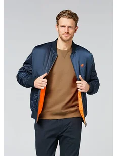 Polo Sylt Dwustronna kurtka przejściowa w kolorze granatowo-pomarańczowym - Kurtki męskie - miniaturka - grafika 1