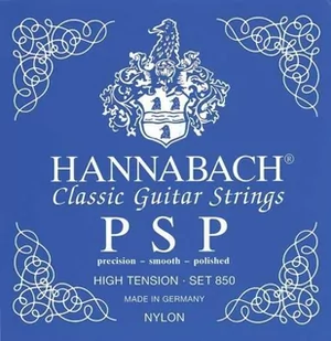 Hannabach Klassikgitarrensaiten Serie 850 High Tension PSP - E6 652766 - Struny gitarowe  - miniaturka - grafika 1