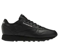 Moda i Uroda OUTLET - Buty damskie Reebok Classic Leather Czarne (GY0960) - miniaturka - grafika 1