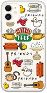 Etui i futerały do telefonów - Etui Friends 014 Friends Nadruk częściowy Bezbarwny - miniaturka - grafika 1