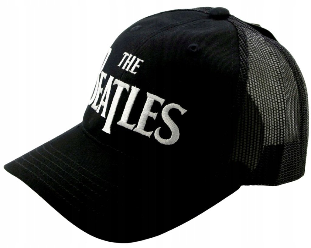 Czapka z daszkiem męska młodzieżowa The Beatles 55-60cm Haft Trucker Lato
