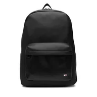 Plecaki - Plecak Tommy Hilfiger Th Flag Backpack AM0AM13984 Czarny - miniaturka - grafika 1