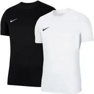 Koszulki męskie - Zestaw 2 szt. NIKE KOSZULKA MĘSKA t-shirt CZARNA + BIAŁA - S 173 cm - miniaturka - grafika 1