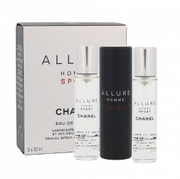 Zestawy perfum damskich - Chanel Allure Homme Sport, woda toaletowa, 3x20ml (M) - miniaturka - grafika 1