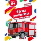 Książki edukacyjne - Dragon Zabawa i nauka. Straż pożarna. Zeszyt z naklejkami Iwona Baturo - miniaturka - grafika 1