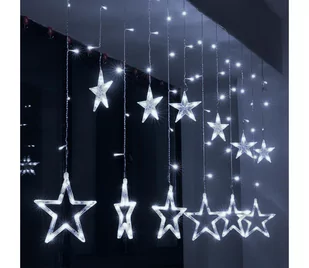 Brilagi - LED Kurtyna bożonarodzeniowa 77xLED/3xAA/USB 1,8m ciepła biel - Oświetlenie świąteczne - miniaturka - grafika 1