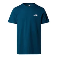 Koszulki sportowe męskie - Koszulka The North Face Simple Dome 0A87NG1NO1 - granatowa - miniaturka - grafika 1