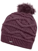 Czapki damskie - Dare 2b Czapka beanie "Remind II" w kolorze ciemnofioletowym - miniaturka - grafika 1