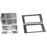 Akcesoria car audio - Compotech Ramka do radia 3303/2D Czarny - miniaturka - grafika 1