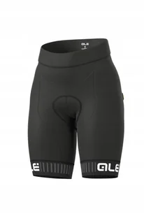 Spodenki rowerowe damskie Alé Cycling Solid Traguardo Xs Czarno-Biały - Spodenki rowerowe - miniaturka - grafika 1