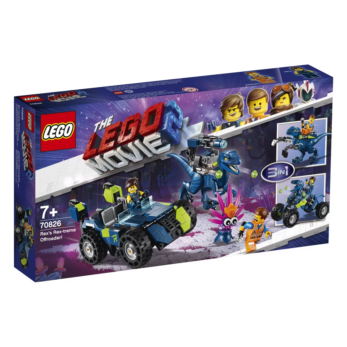 LEGO Movie Terenówka Rexa 70826