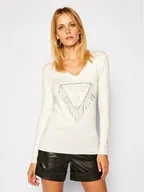 Swetry damskie - Guess Sweter Z Długim Rękawem Logo M 1A4G5_A2* - miniaturka - grafika 1