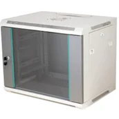 Szafy rack - Alantec SW-18U-600-450-N-DSJ-OP-RP-B-S stojak Szafa wisząca Szary SW-18U-600-450-N-DSJ-OP-RP-B-S - miniaturka - grafika 1