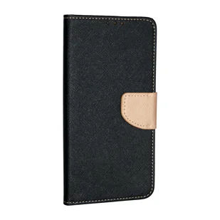 cofi1453® Book Case Fancy dla XIAOMI REDMI NOTE 10 PRO Etui na telefon komórkowy Etui na portfel Etui ochronne z funkcją podstawki, slot na karty Czarno-złoty - Etui i futerały do telefonów - miniaturka - grafika 1