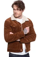 Moda i Uroda OUTLET - Kurtka Zimowa Wrangler 124Mj Sherpa Tortoise Shell W4Msuph08-S - miniaturka - grafika 1