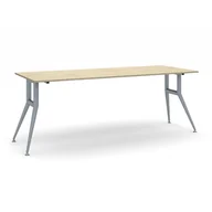 Stoły i stoliki do biura - B2B Partner Stół konferencyjny WIDE, 2000 x 800 mm, dąb naturalny 423296 - miniaturka - grafika 1