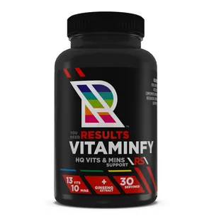 RESULTS NUTRITION CO. RESULTS Vitaminfy RS 60caps - Witaminy i minerały dla sportowców - miniaturka - grafika 1