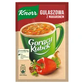 Zupy w płynie - Knorr Gorący Kubek Gulaszowa z makaronem 16 g - miniaturka - grafika 1