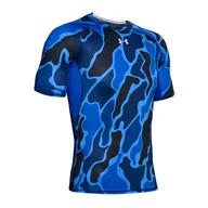 Pozostała odzież narciarska - Under Armour HeatGear Print kr. rękaw 486 : Rozmiar - XXL - miniaturka - grafika 1