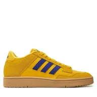 Sneakersy męskie - Sneakersy adidas Rapid Court Low JR3156 Żółty - miniaturka - grafika 1