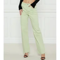 Spodnie damskie - Patrizia Pepe Jeansy Straight fit high waist - miniaturka - grafika 1