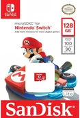 Kontrolery do Nintendo - Sandisk Nintendo Switch 128GB Memory Card - miniaturka - grafika 1